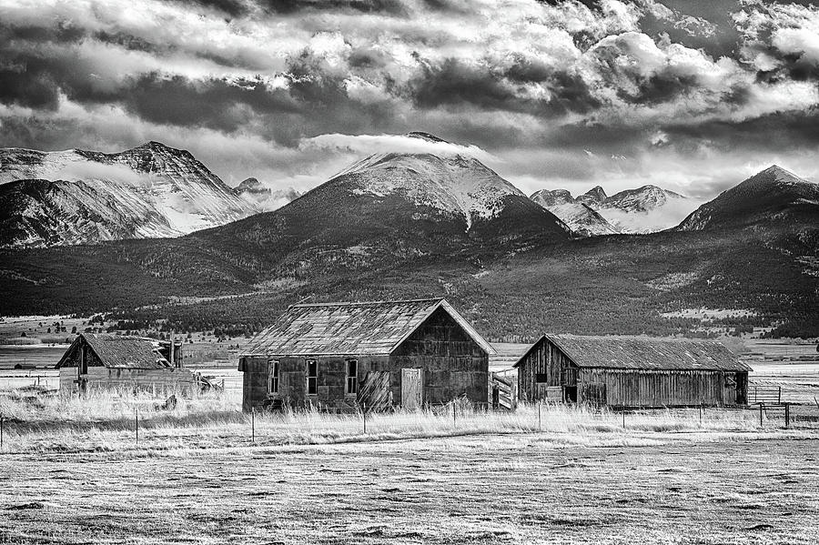 Landscape Photograph - Outliers in Monochrome by Eric Glaser