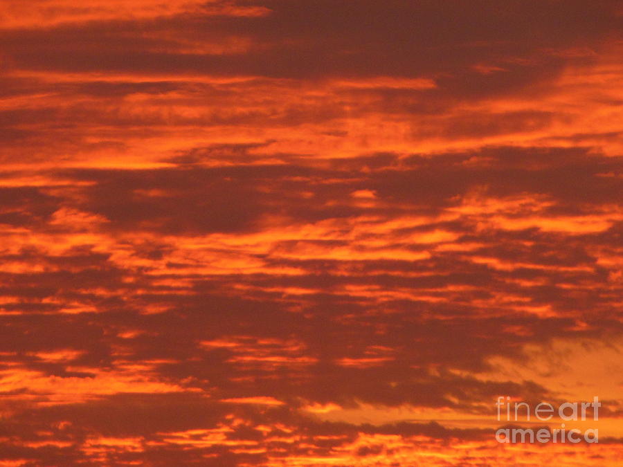 Outrageous Orange Sunrise Photograph by Rockin Docks Deluxephotos