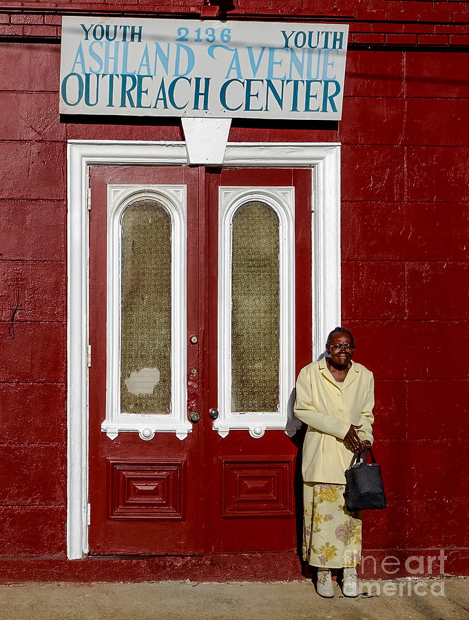 Outreach Center Door Photograph