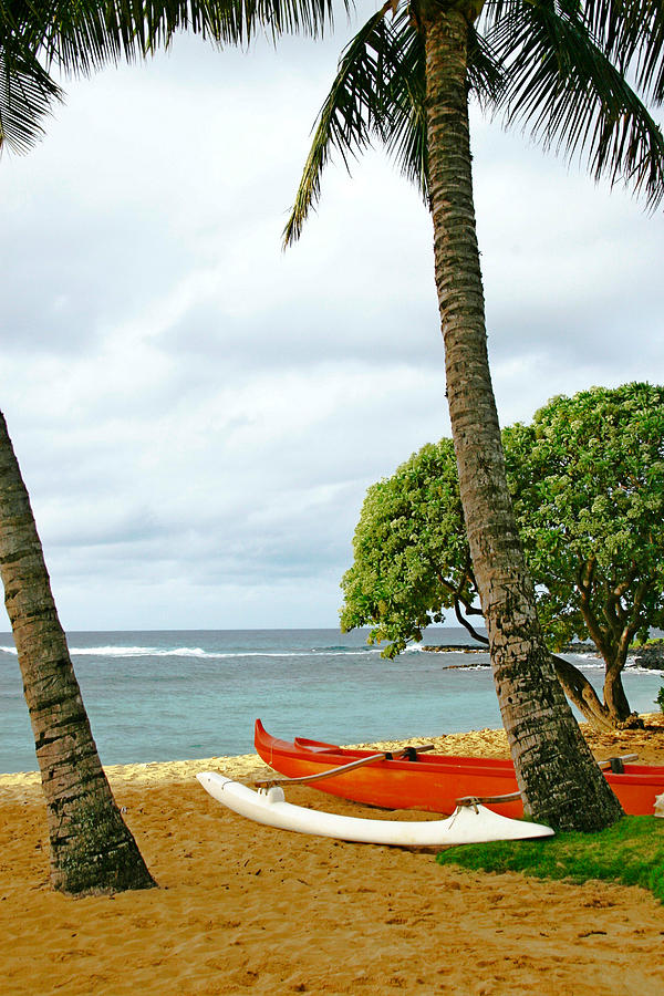 Outrigger Canoe Photograph by Roger Mullenhour