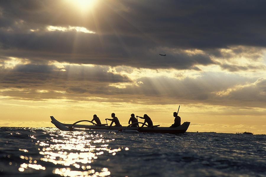 Outrigger Canoe Photograph by Vince Cavataio - Printscapes