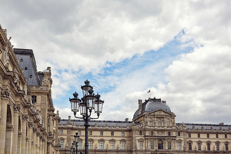 Outside the Louvre - Paris, France Photograph by Melanie Alexandra Price
