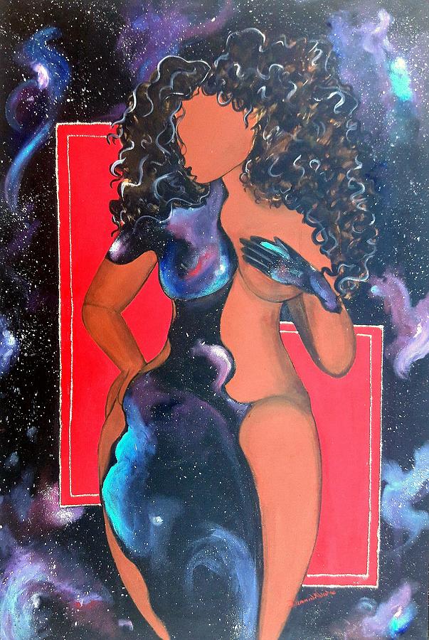 Space Painting - Outta Dis World by Diamin Nicole