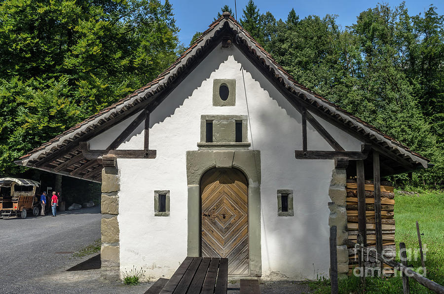Oven House from Oberwangen Berne 1796 Photograph by Michelle Meenawong