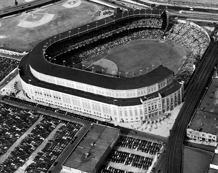 New York Yankees Photograph - Over 70,000 Fans Jam Yankee Stadium by Everett