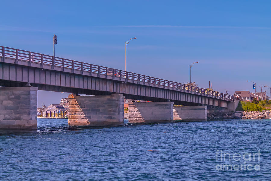 Transportation Photograph - Over Hampton River by Claudia M Photography