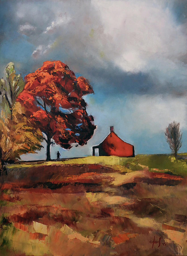Over the Hill Painting by Josef Kelly