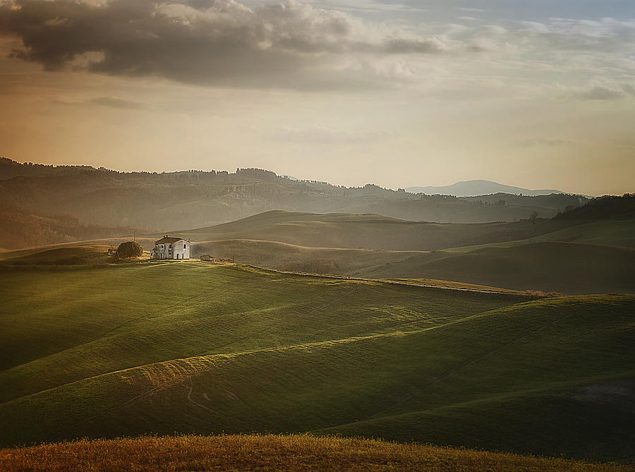 Landscape Photograph - Over The Hills by Antonio Longobardi