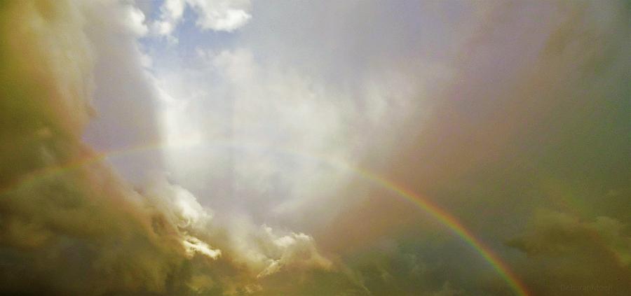 Rainbow Photograph - Over the Rainbow by Deborah Moen