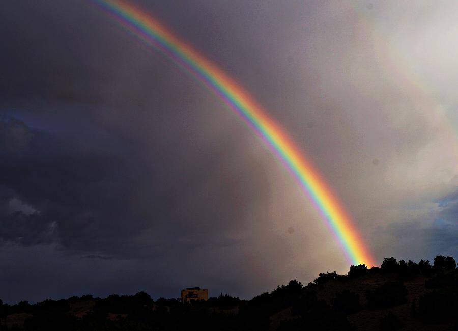 Landscape Photograph - Over The Rainbow by Joseph Frank Baraba