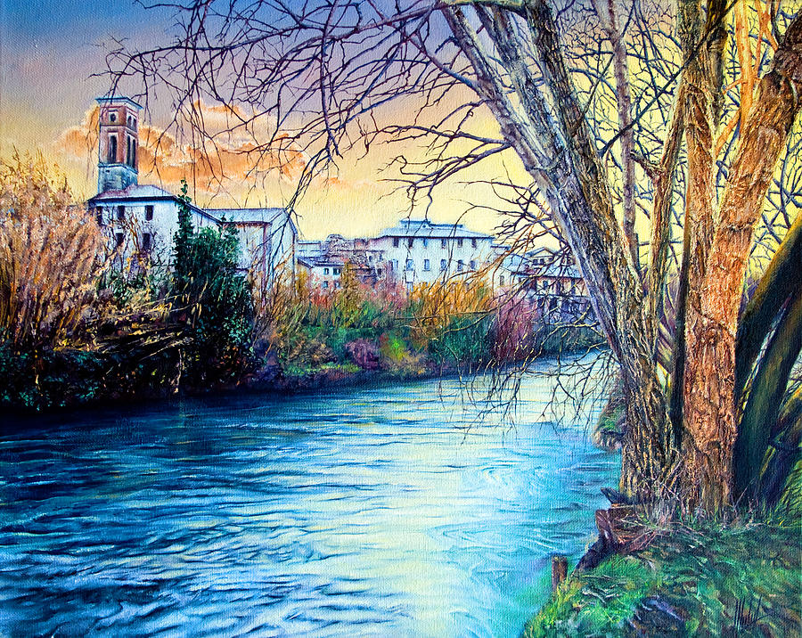Over the River Painting by Michelangelo Rossi