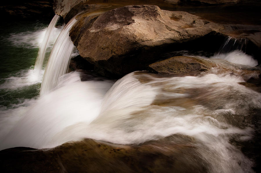 Waterfall Photograph - Over The River by Tamyra Ayles