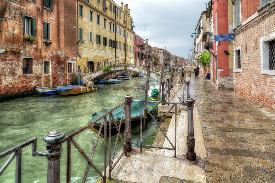 Overcast Day in Venice Photograph by John Hoey