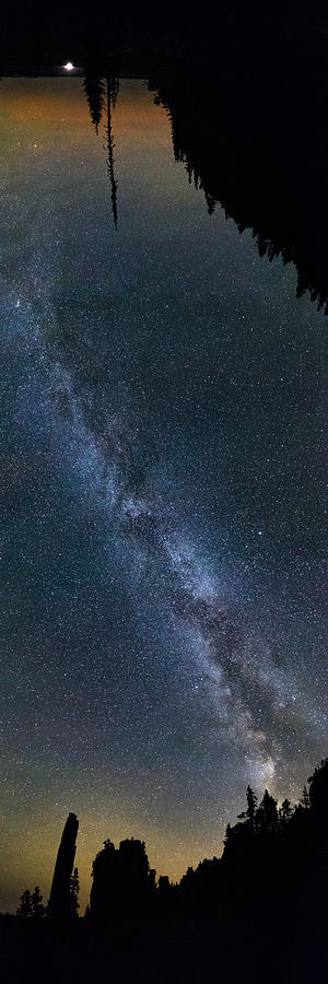 Overhead Pano Of Milky Way At The Pinacles View 2 Photograph
