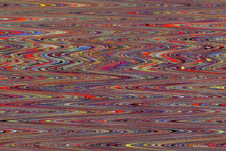 Overlay Panel Janca Abstract #2593e3abcdefg Digital Art by Tom Janca