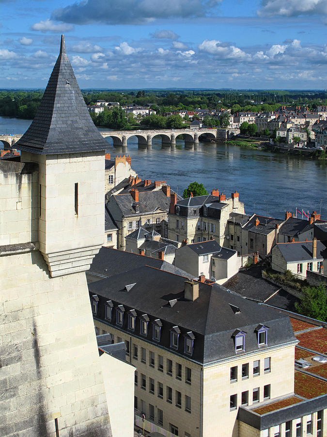 Overlooking the Loire River Photograph by Dave Mills