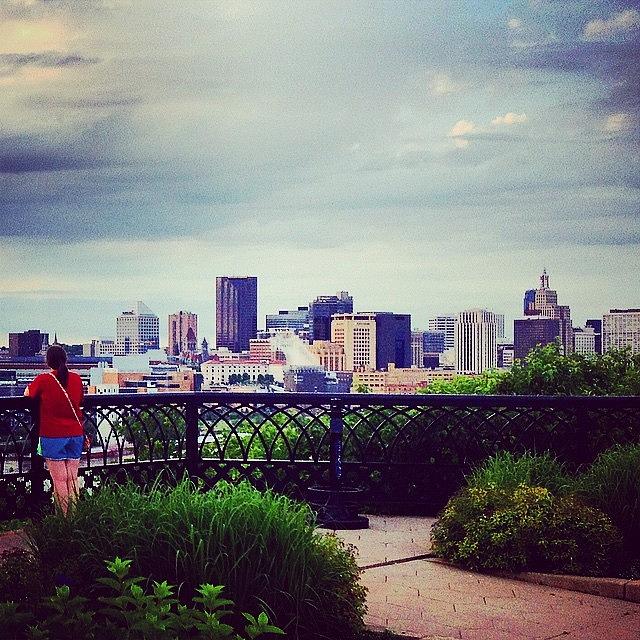St. Paul Photograph - Overlooking The Mississippi by Lance Janssen