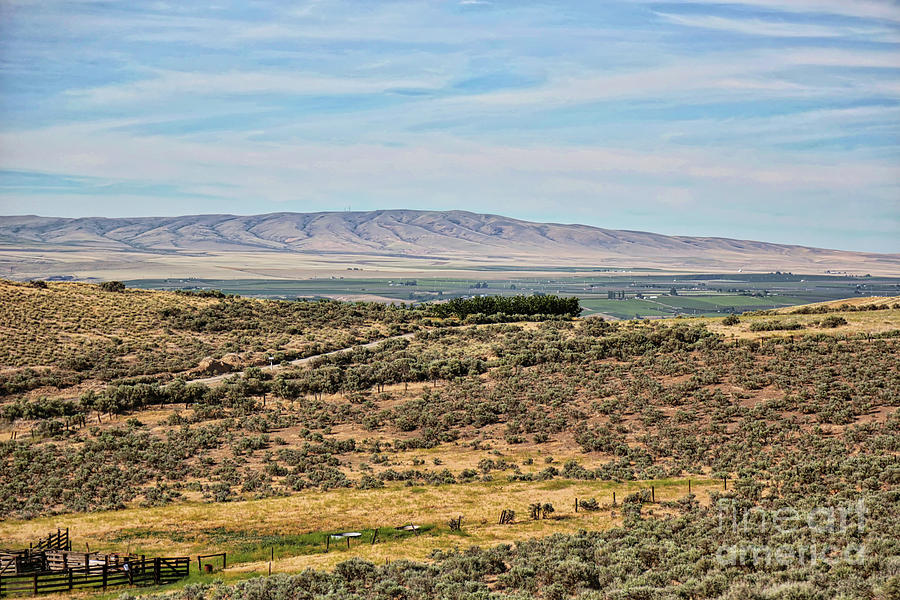 Overlooking the Yakima Valley Photograph by Carol Groenen