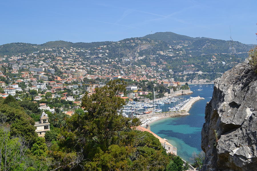Overlooking Villefranche Sur Mer France Photograph by Nancy Sisco