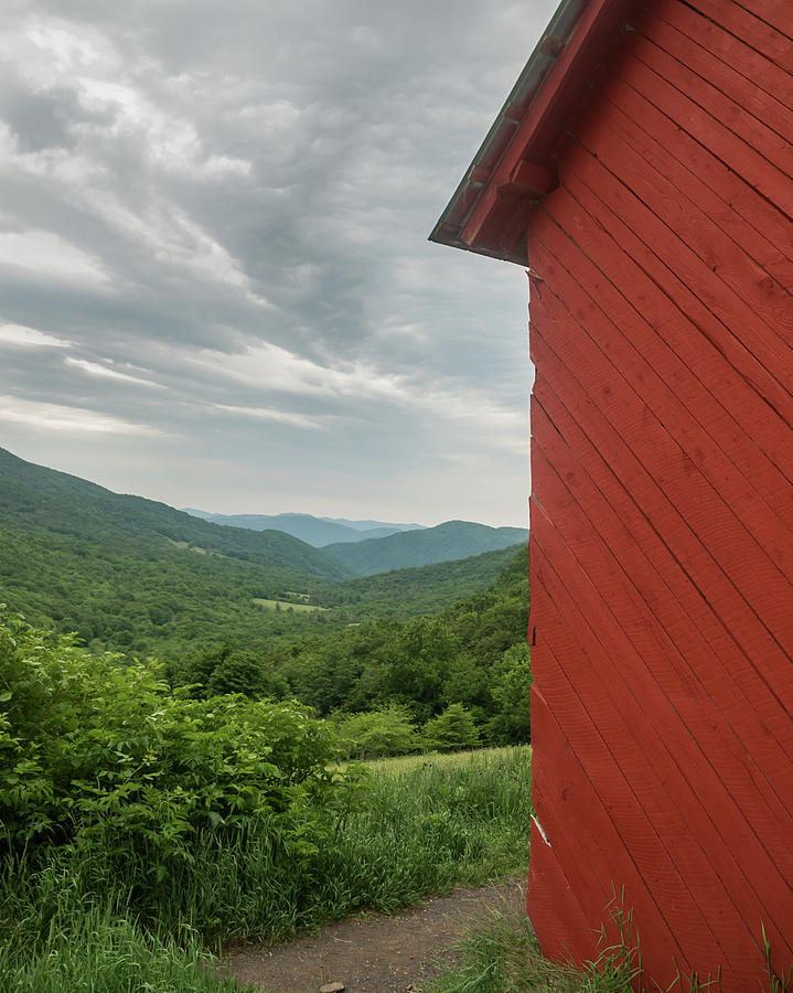 Spring Photograph - Overmountain Shelter by Kelly VanDellen
