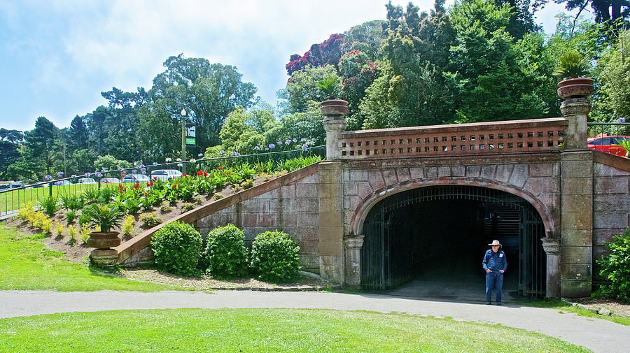 Overpass near Conservatory in Golden Gate Park in San Francisco, California  Photograph by Ruth Hager