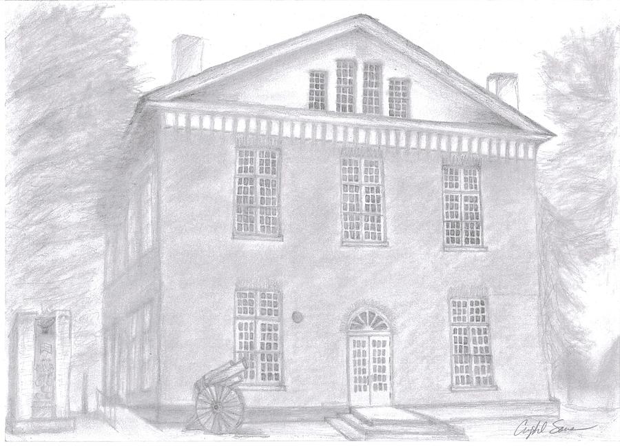 Overton County Courthouse Drawing by Crystal Sons Overton County Courthouse Drawing by Crystal Sons