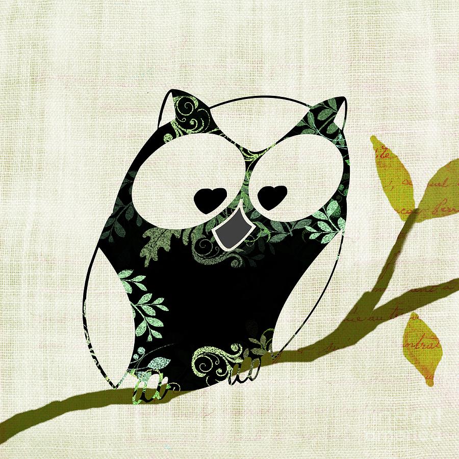 Owl Design - 23a Digital Art by Variance Collections