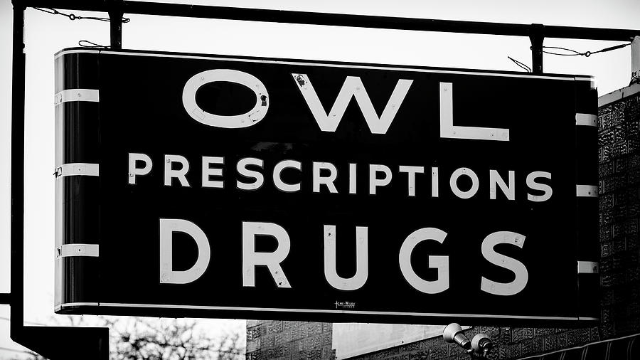 Owl Drug Store - #1 Photograph by Stephen Stookey
