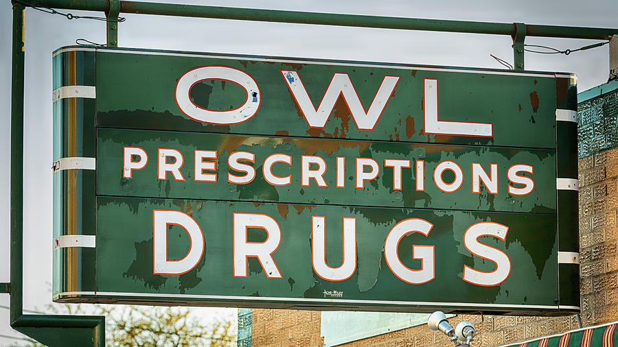 Owl Drug Store - #2 Photograph by Stephen Stookey