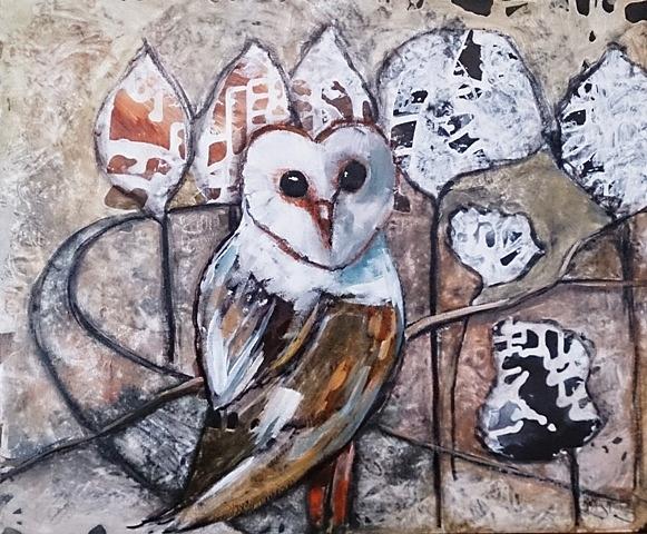 Owl by Kathy Karas Owl by Kathy Karas