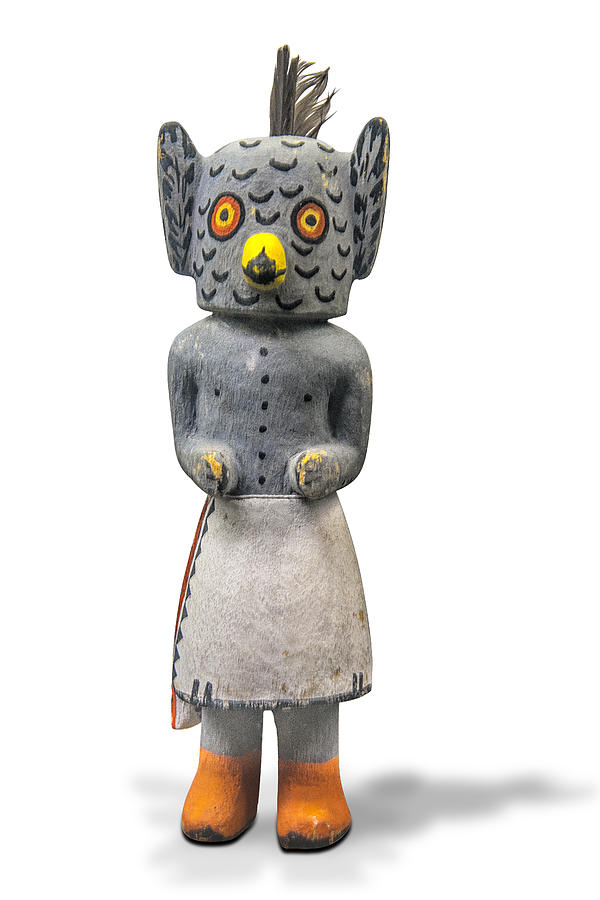 Owl Man Cochina Doll Photograph by Gary Warnimont