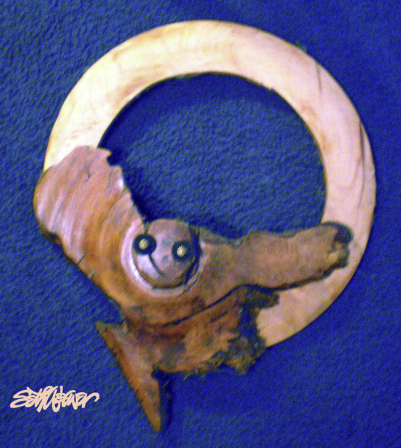 Owl Moon Mixed Media by Seth Weaver Owl Moon Mixed Media by Seth Weaver