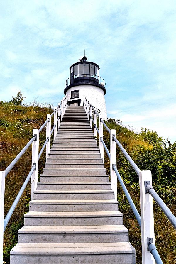 Portsmouth Harbor Light at New Castle Photograph by James Potts - Fine ...