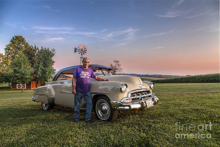 2015 Photograph - Owner And Restorer by Larry Braun 2015 Photograph - Owner And Restorer by Larry Braun