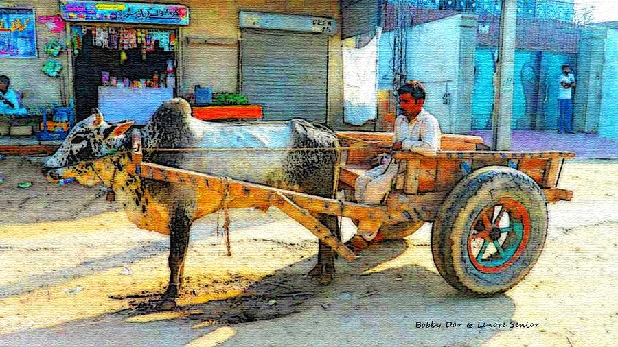 Ox Cart Photograph by Lenore Senior