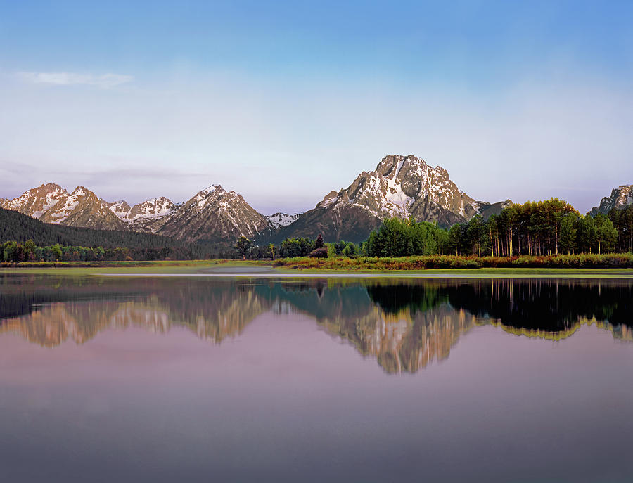Oxbow Bend and Mt. Moran Photograph by Paul Breitkreuz