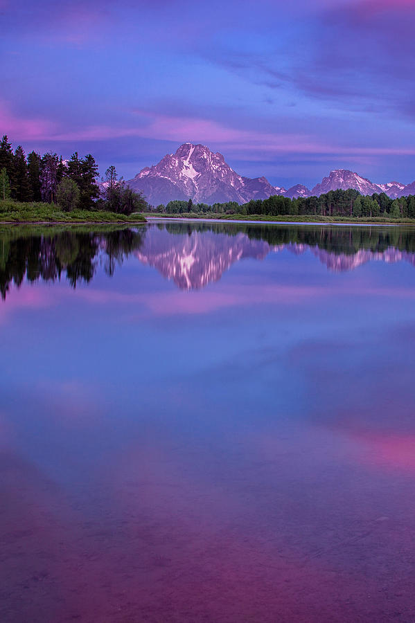 Oxbow Bend Dawn Photograph by Andrew Soundarajan