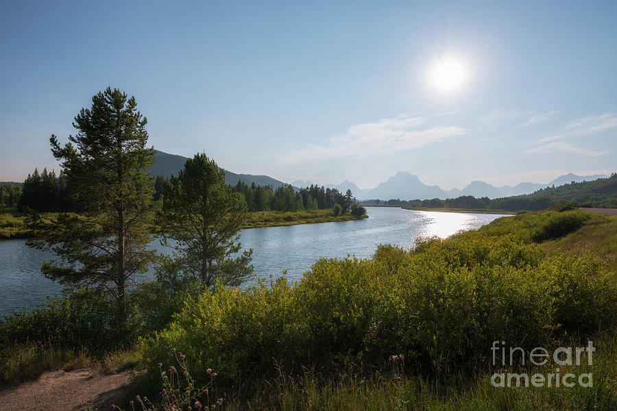 Oxbow Bend Grand Teton National Park  Photograph by Michael Ver Sprill