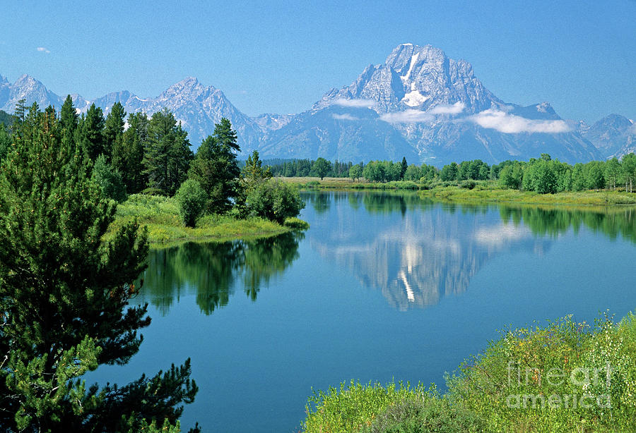 Oxbow Bend, Grand Teton National Park, Wyoming Photograph by Kevin Shields