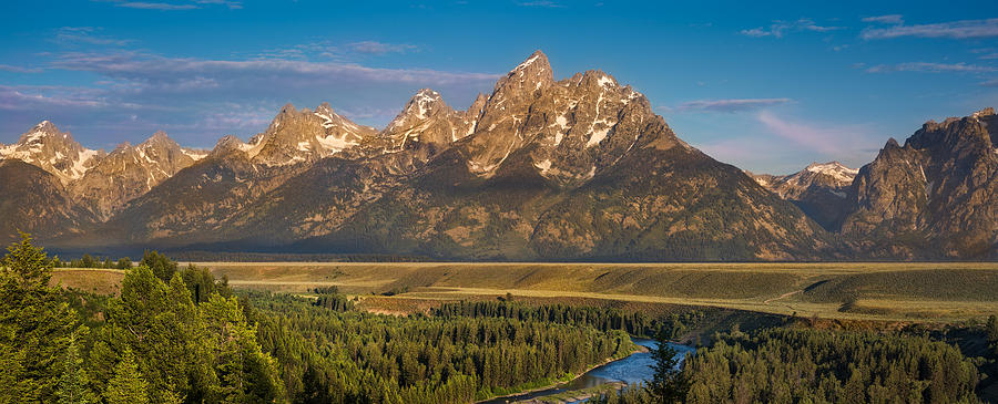 Oxbow Bend Grand Tetons Photograph by Steve Gadomski - Fine Art America