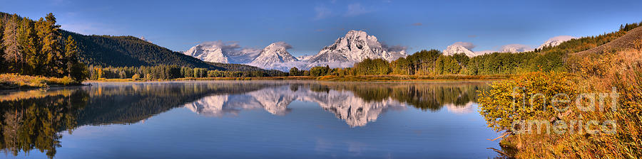 Oxbow Bend Snake River Reflctions Photograph by Adam Jewell