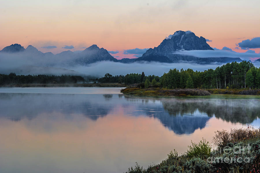Oxbow Bend Sunrise Photograph by John Greco