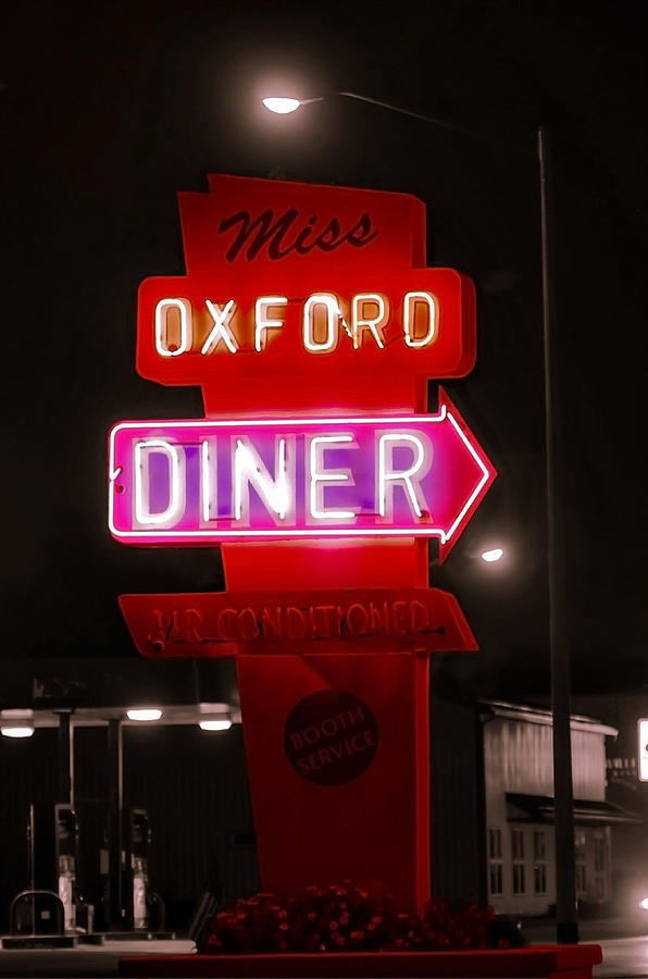 Oxford Diner Photograph by Susan Maxwell Schmidt