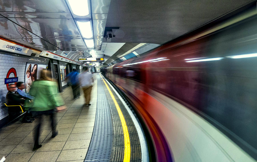 Oxford Street Station London Underground Photograph