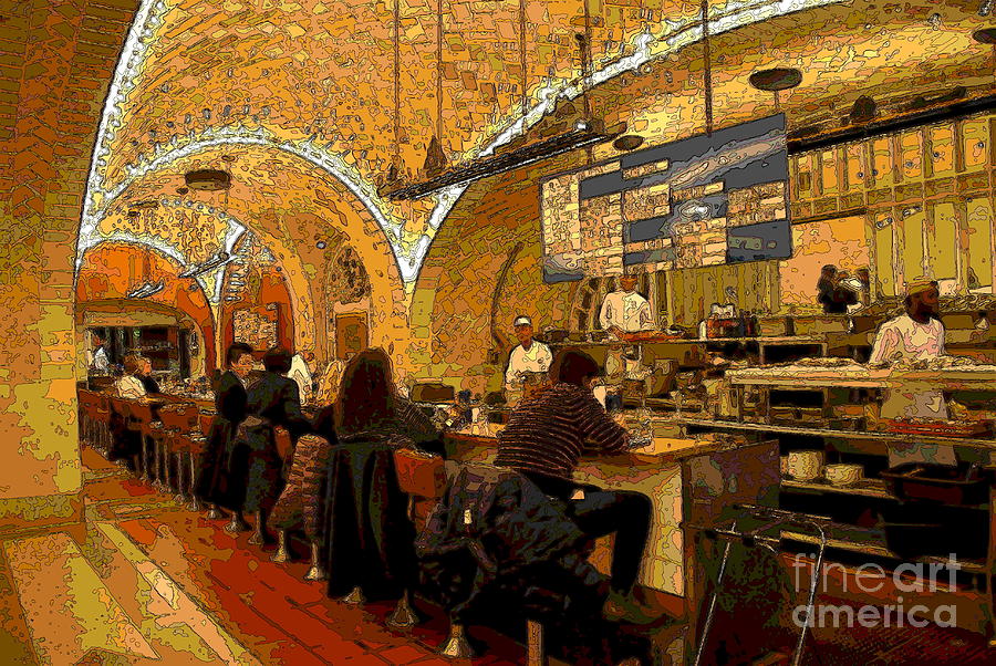 Abstract - Oyster Bar At Grand Central Photograph