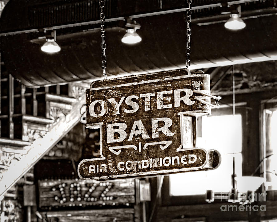 Oyster Bar Photograph by Jarrod Erbe