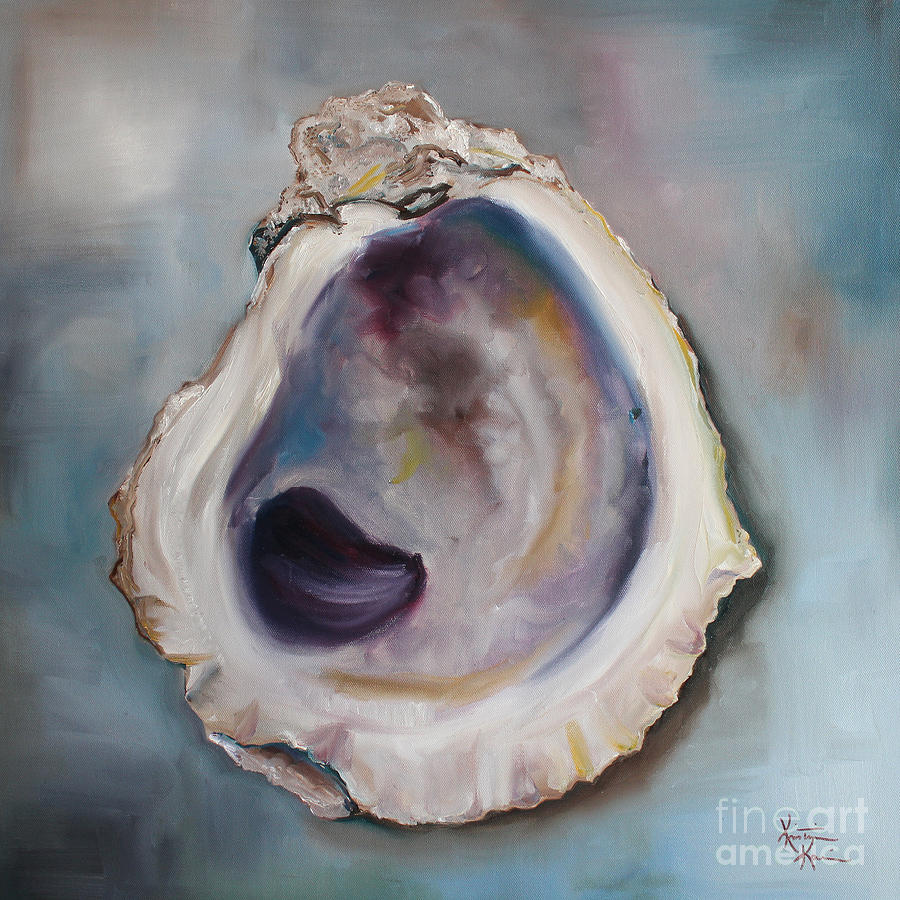 New Orleans Painting - Oyster Shell II by Kristine Kainer