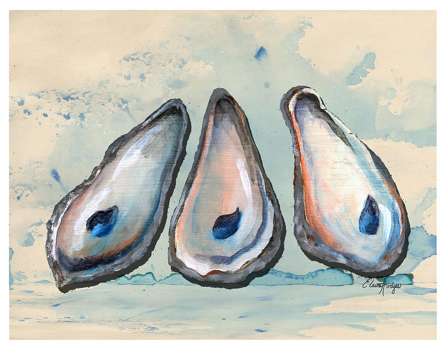 Oyster Shells Painting