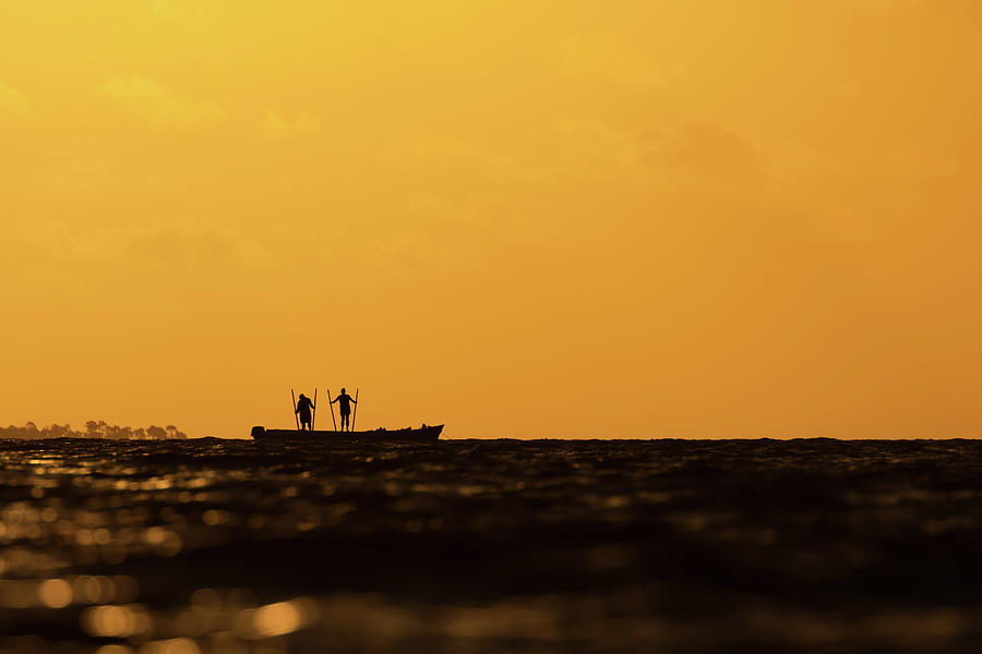 Oystermen at Sunrise Photograph by Eilish Palmer
