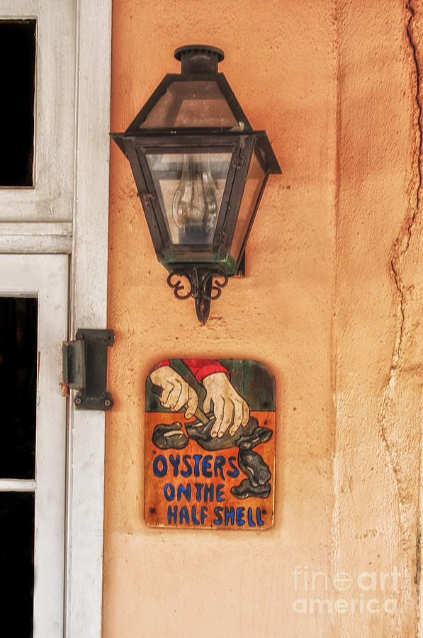 New Orleans Photograph - Oysters On The Half Shell by Frances Ann Hattier